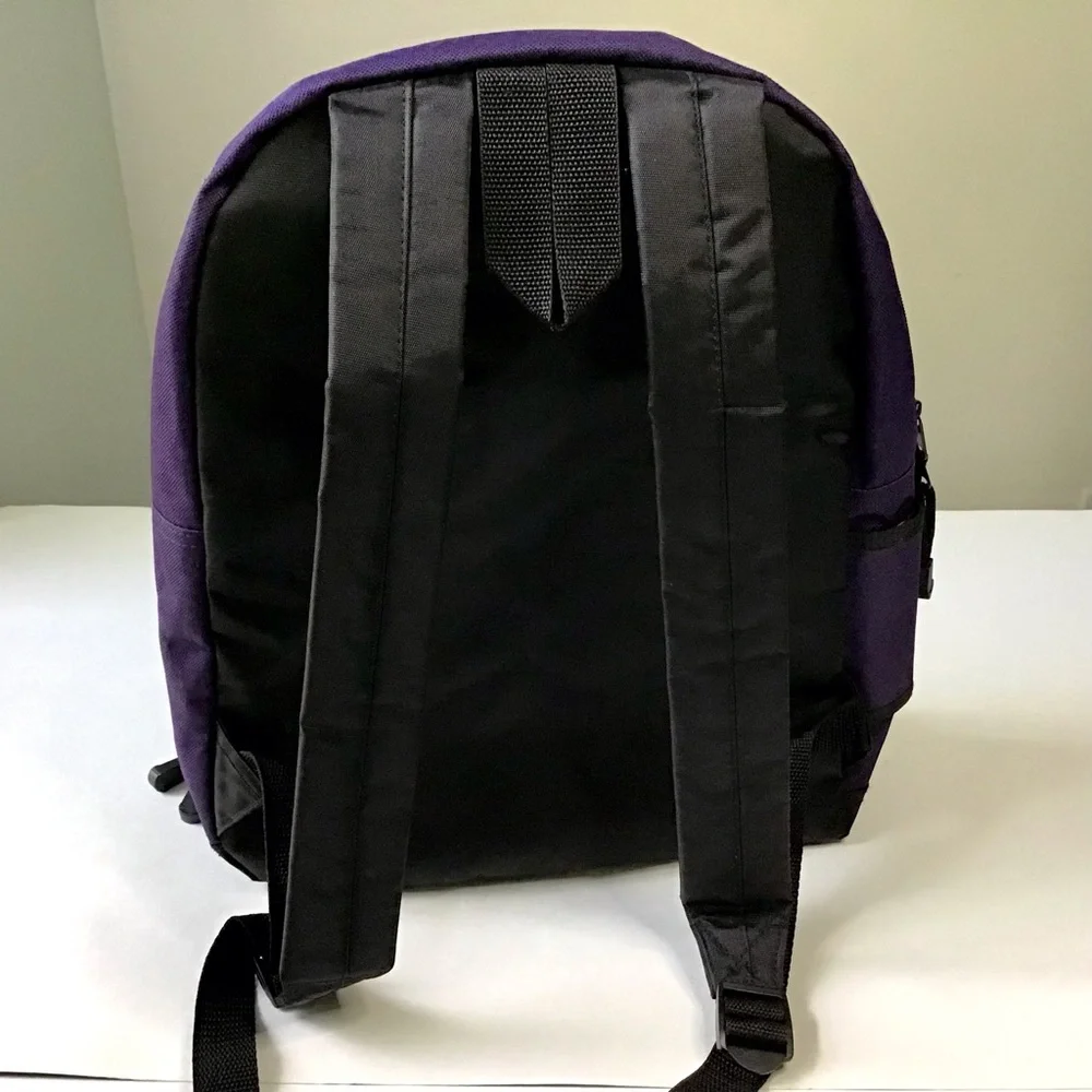 Vintage Limited Too Y2K Backpack Dark Purple 16” Excellent Condition Like-New